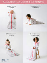 TOG 0.6 (Lightweight) - Miami Wearable Baby Sleep Sack