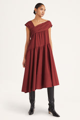 Dress Crane Terracotta