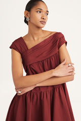 Dress Crane Terracotta