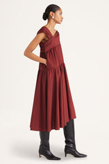 Dress Crane Terracotta