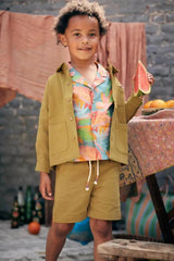 ORGANIC COTTON ALOV SHIRT - JUNGLE PRINT