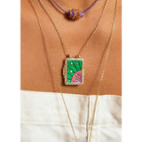 Necklace Co-358g Gold