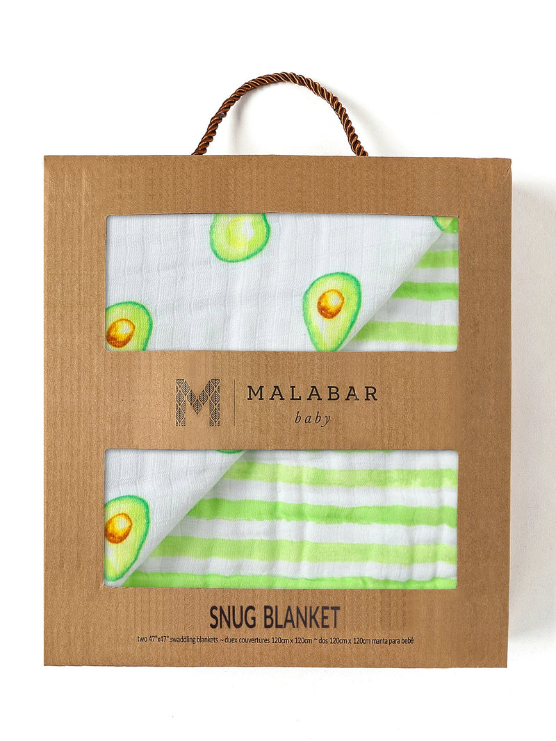 Organic Snug Blanket - Avocado