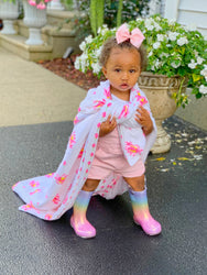 Organic Snug Blanket - Lotus