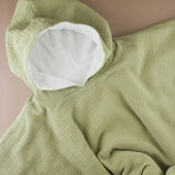 Moss Green Muslin Poncho Towel