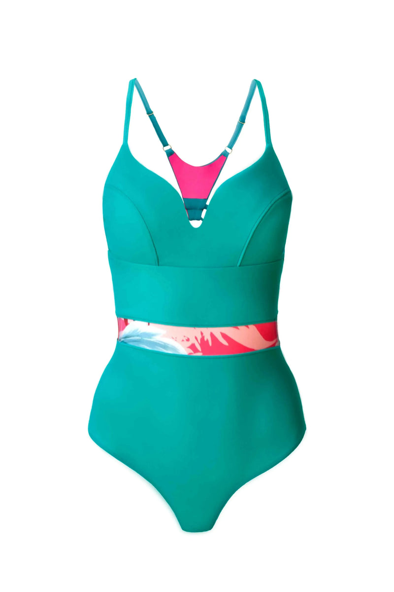 One Piece Swimsuit Adjustable Straps | Neo