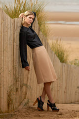 Nicky Skirt (Beige)