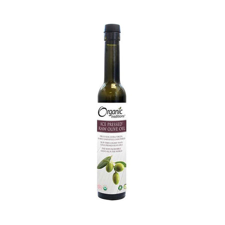 Organic Traditions Raw Ice-Pressed Olive Oil 200ml [Keto-friendly]