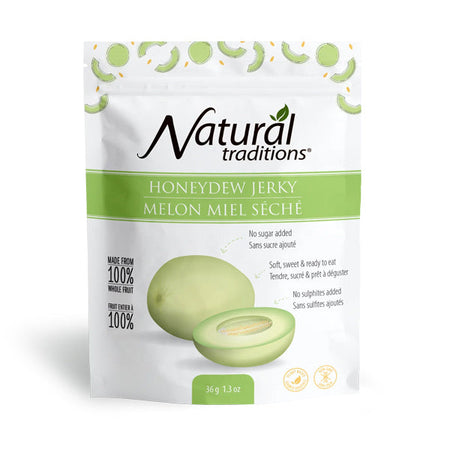 Organic Traditions Honeydew Jerky 36g