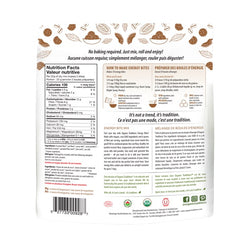 Organic Traditions Energy Bite Mix Chocolate 220g