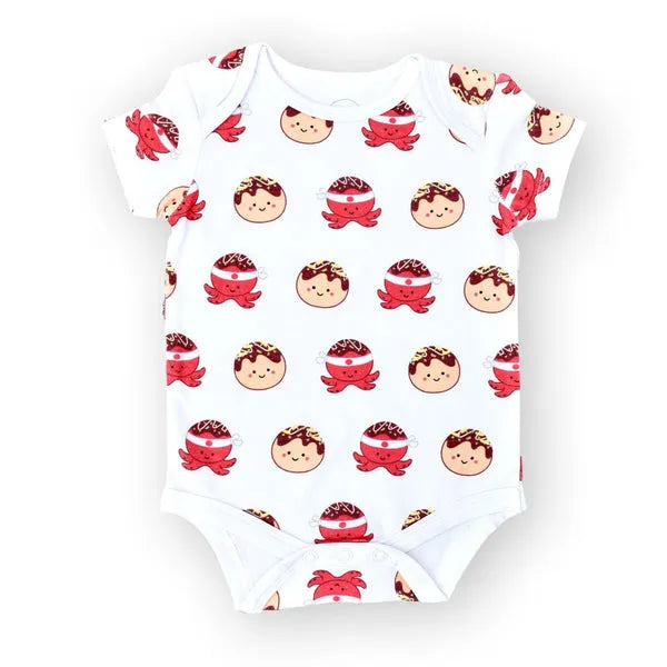 Organic Cotton Baby Onesie - Takoyaki