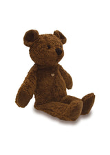 Organic cotton toy Bear is handmade without any harmful chemicals and filled with corn fiber and fruit seeds. It is the best present for babies and kids.