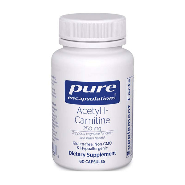 PURE Acetyl-l-Carnitine 250 mg 60's