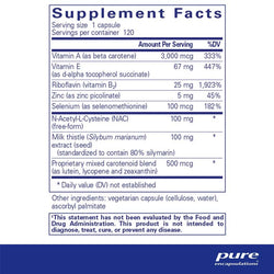 PURE AntiOxidant Formula 120's