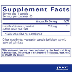 PURE Grapefruit Seed Extract 60's