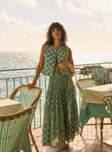 Skirt Jill Indian Emeraude