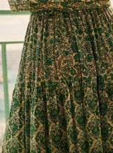 Skirt Jill Indian Emeraude