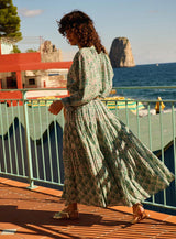 Skirt Jill Indian Emeraude