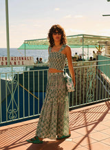 Skirt Jill Indian Emeraude