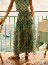 Skirt Jill Indian Emeraude