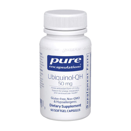 PURE Ubiquinol-QH 50mg 60's