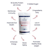 Protelicious Whey Protein Strawberry 1kg [Keto-friendly]