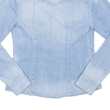 GUESS Jeans Womens Denim Shirt Blue Long Sleeve L