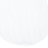 SWITCHER Mens Plain Shirt White Long Sleeve M