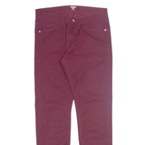 CARHARTT WIP Vicious Pant Mens Trousers Maroon Slim Tapered W31 L32