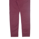 CARHARTT WIP Vicious Pant Mens Trousers Maroon Slim Tapered W31 L32