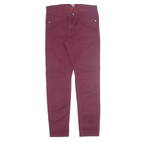 CARHARTT WIP Vicious Pant Mens Trousers Maroon Slim Tapered W31 L32