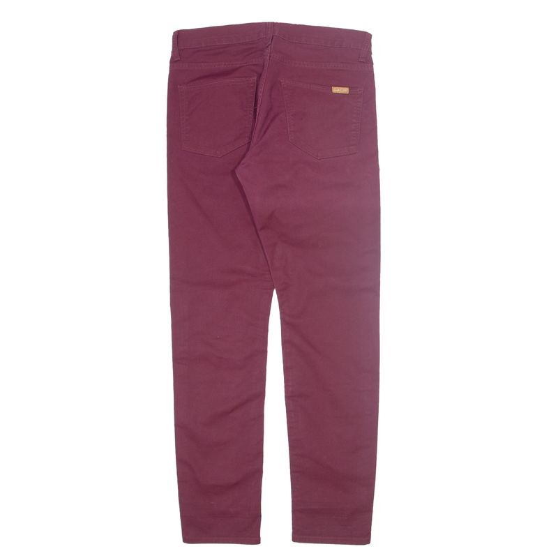 CARHARTT WIP Vicious Pant Mens Trousers Maroon Slim Tapered W31 L32