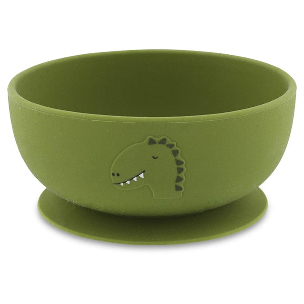 Silicone bowl with suction - Mr. Dino