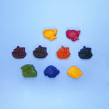 Transport Vehicles Crayon Set