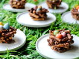 Pretzel Chocolate Easter Nests