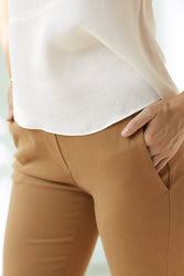 Pull-on Slim Chino (classic) - Tan