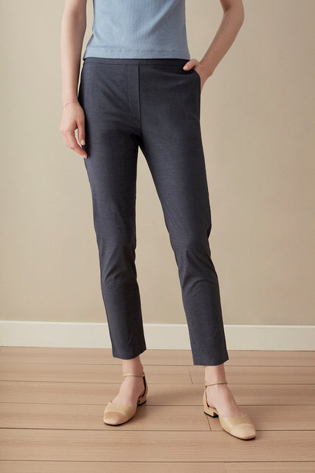 Pull-on Slim Chino (classic) - Dark Denim