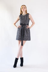 Ebony Mini Tweed Dress – Women’s Chic Mini Dress