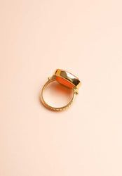 Ring P Ring 4543 10-Red-Agate