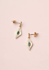 耳环 23ptper19 Liz Boucles 绿色