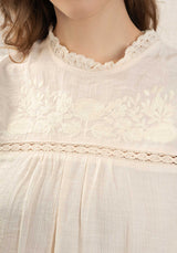 Blouse F21110 Beige