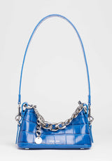 Shoulder Bag Sm Lunch Box Blue-Croc