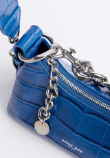 Shoulder Bag Sm Lunch Box Blue-Croc