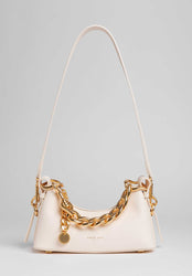 Shoulder Bag Sm Lunch Box Cream-White-Croc