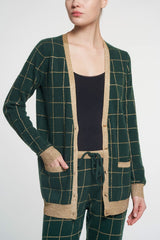 Cardigan C10 Violet Green
