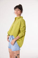 Shirt Caroline Palm Vert