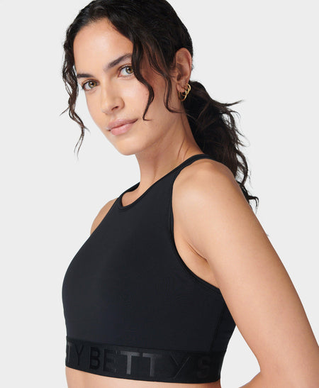 Sleeveless Tops Sb9643 Black