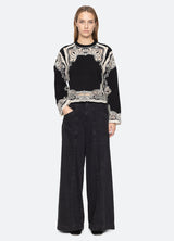 Pullover Rs25-028 Black