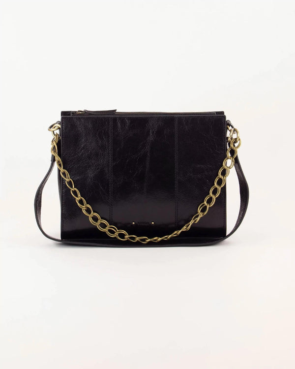 Crossbody Bag Farawa Le Farawa Leather Black