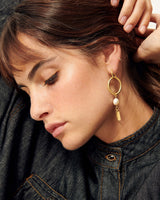 Earring Toti Pearl Dore
